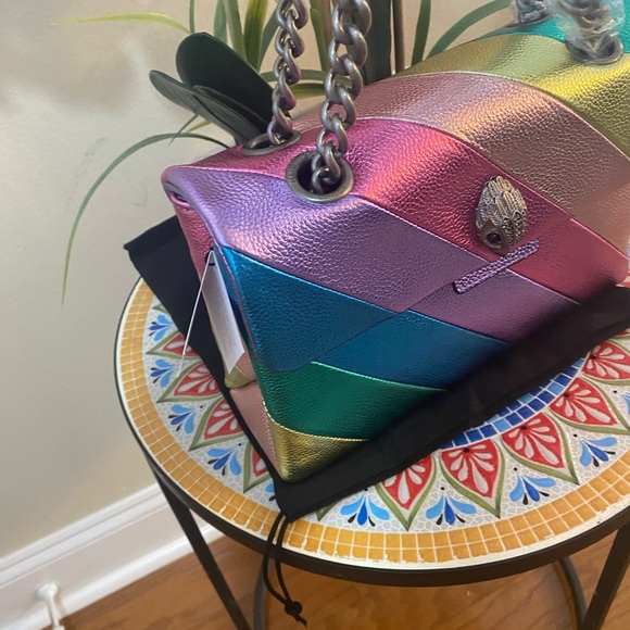 Kurt Geiger Kensington Leather Convertible Shoulder Bag - Picture 12 of 12